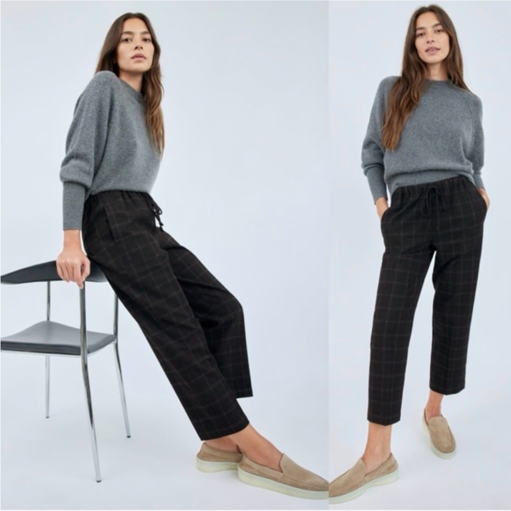 Babaton | The Group* Jimmy Plaid Drawstring Pant.